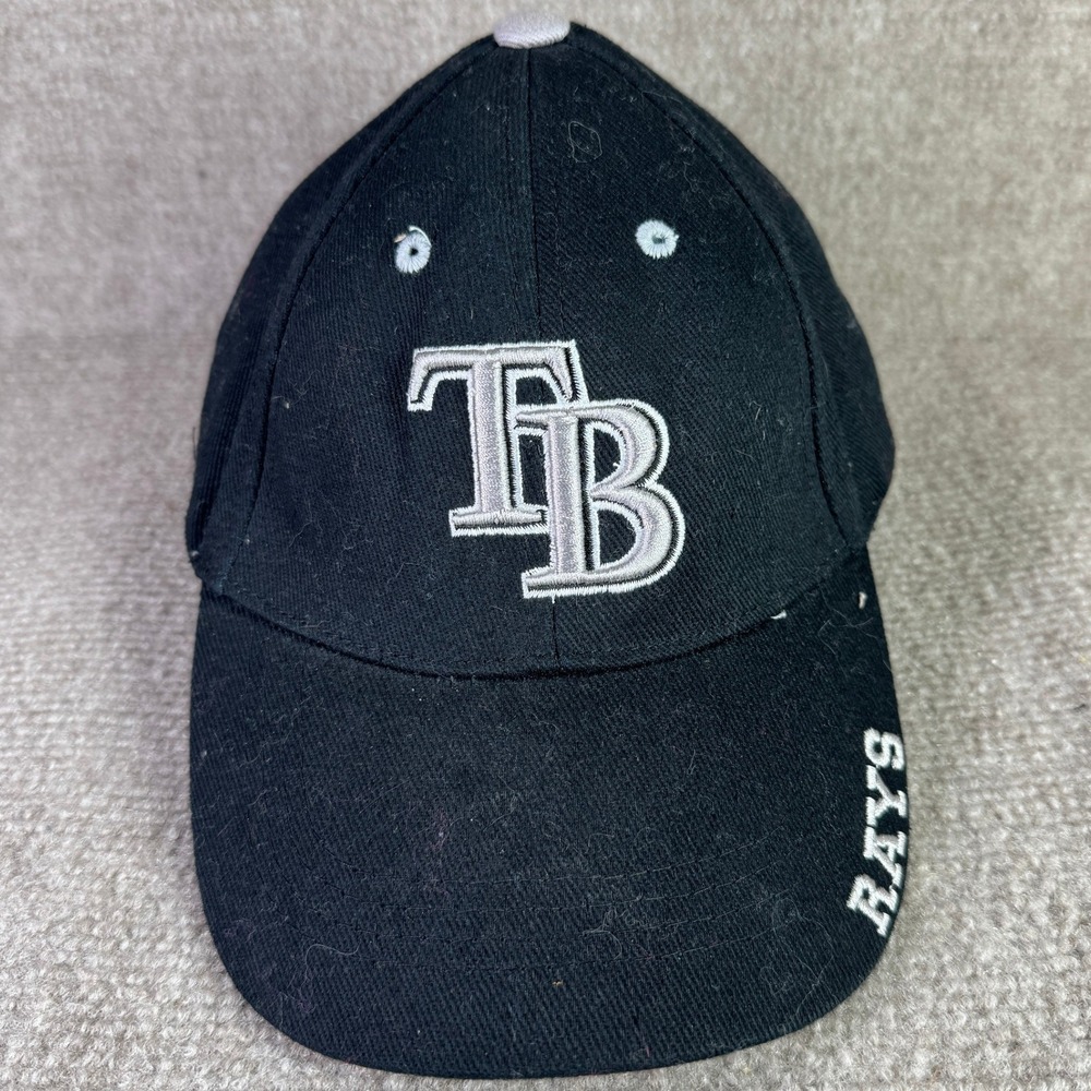 Fan‎ Favorite Tampa Bay Rays Baseball Hat Kids Youth Black MLB Baseball Cap